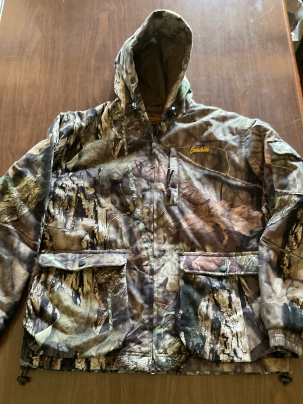 Mossy Oak Kids Camo Hooded Jacket